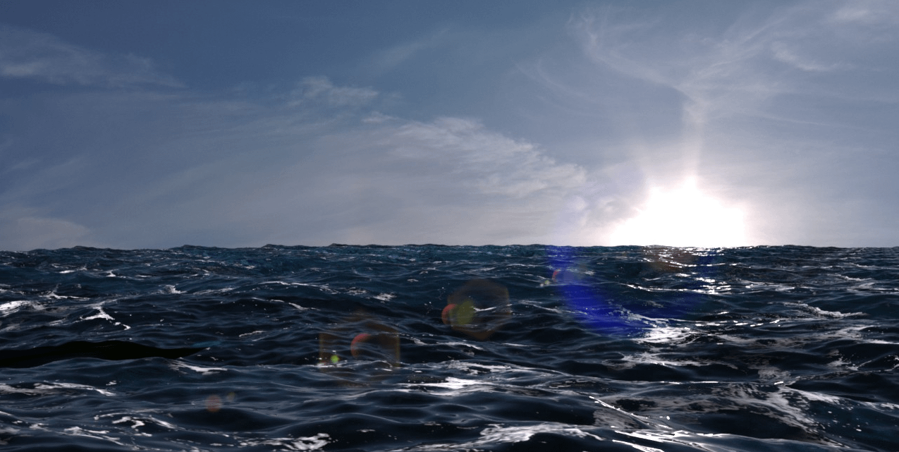 daz3d animated ocean water