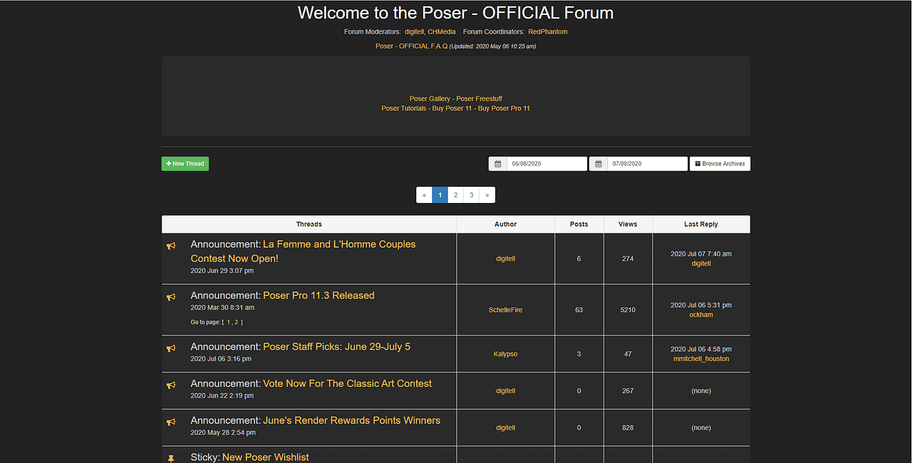 poser forum