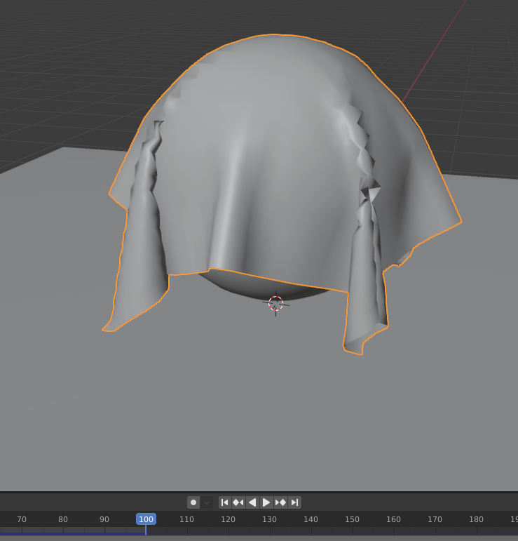 blender how to simulate cloth