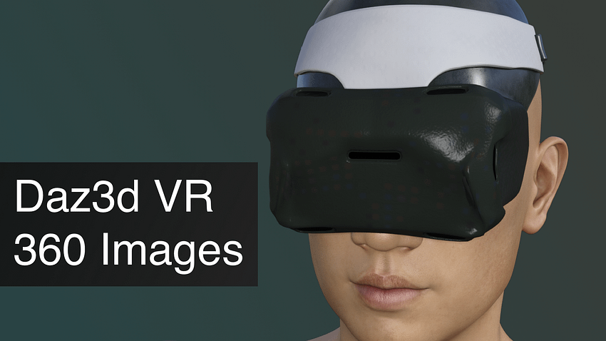 Daz3d VR & 360 Degree Images in Daz Studio