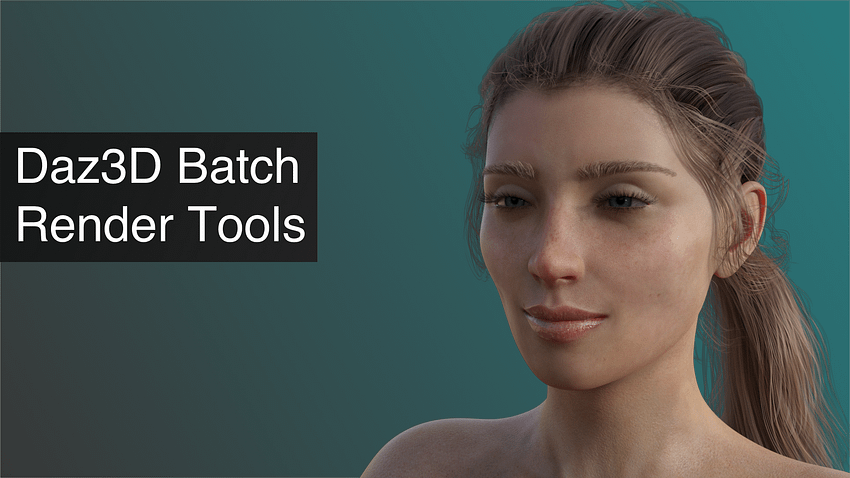 Daz3D Batch Render Tools for Daz Studio