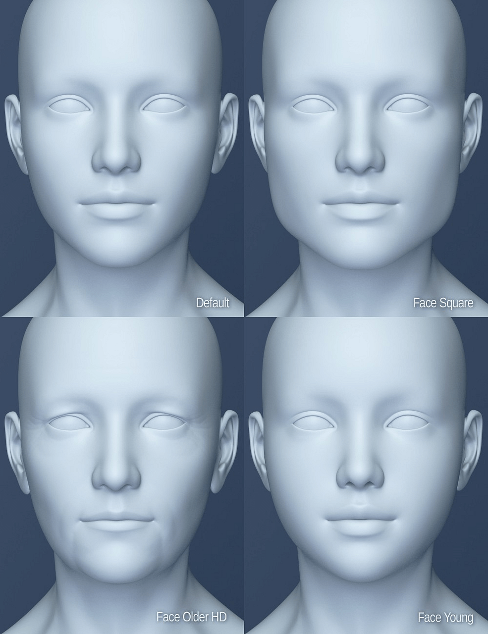 daz3d genesis 8 figure head morphs