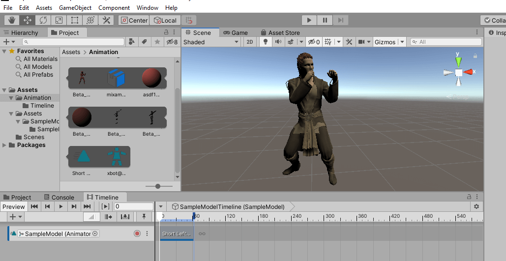 daz character animated in unity3d