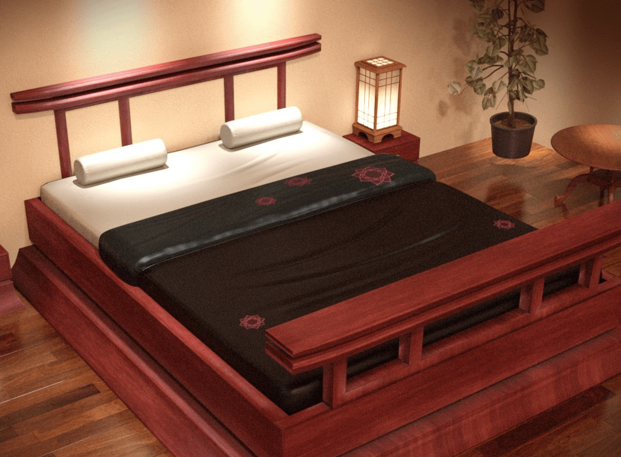 japanese style bed daz3d