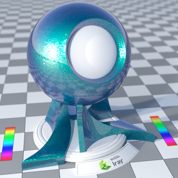 example spectral rendering with faithful on