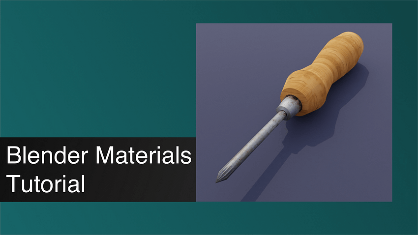 Blender Materials Tutorial