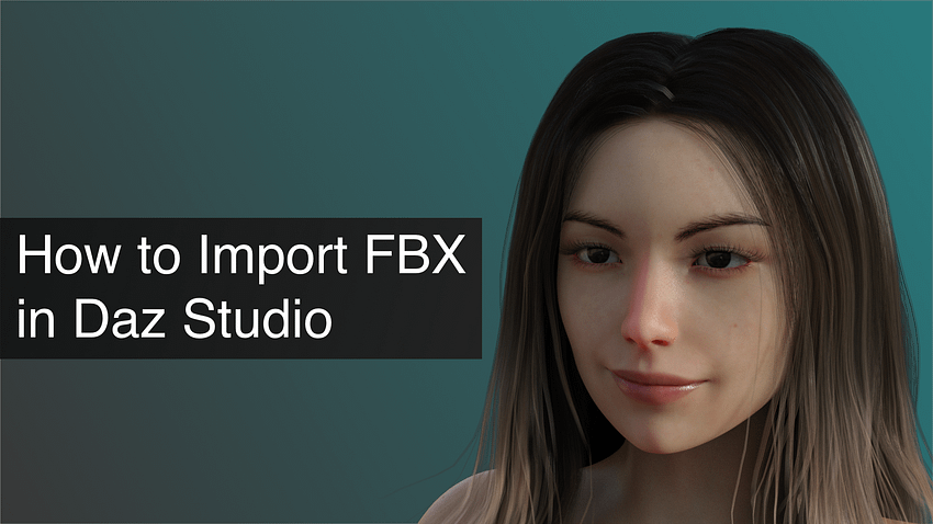 fbx to daz3d tutorial how to import fbx files into daz