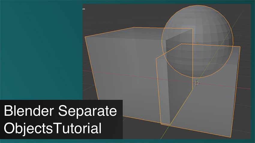 Blender Separate Objects