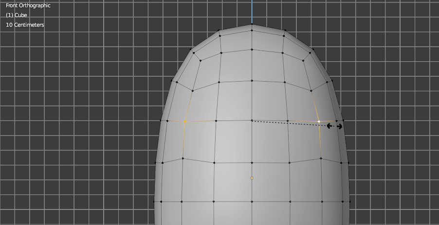 blender move vertices goggle 3d among us